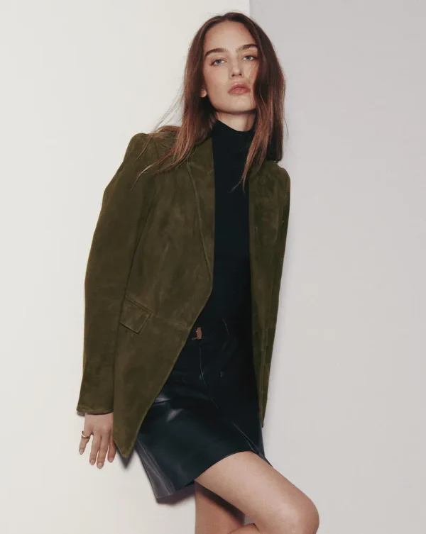 Duane Suede Dickey Jacket