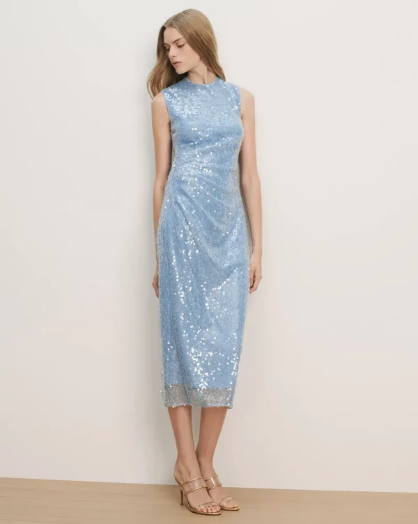 Kimberly Sequin Midi Dress