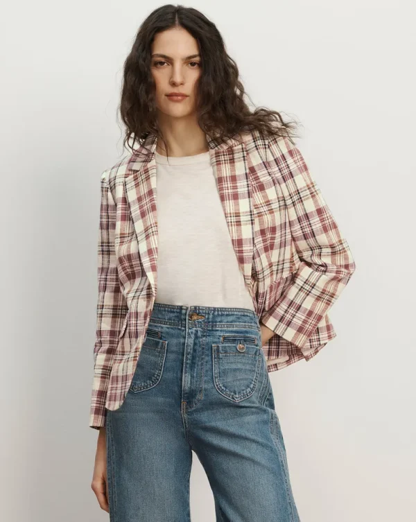 Tyra Plaid Dickey Jacket
