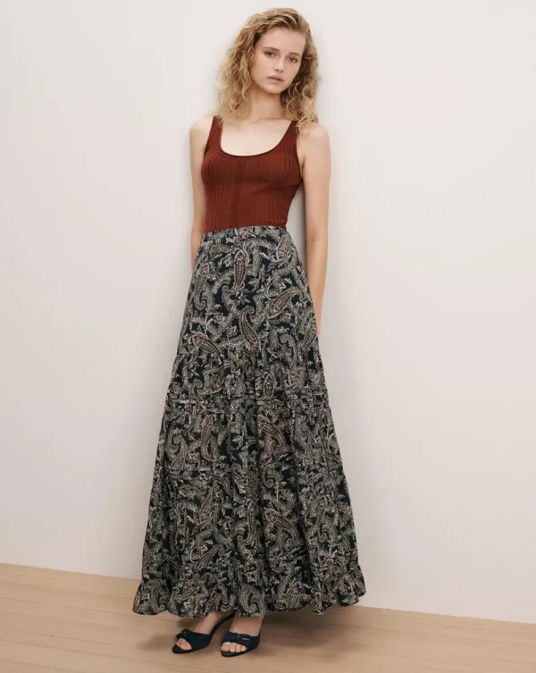 Heatheralyn Paisley Maxi Skirt