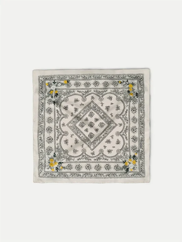 Embroidered Bandana