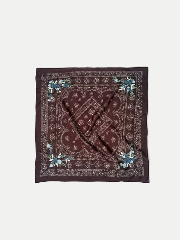 Embroidered Bandana