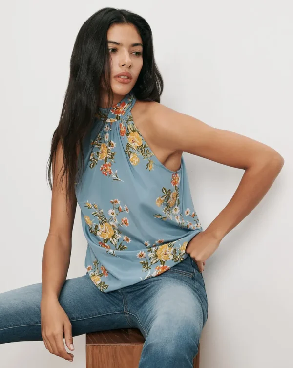 Kovi Floral Halter Top