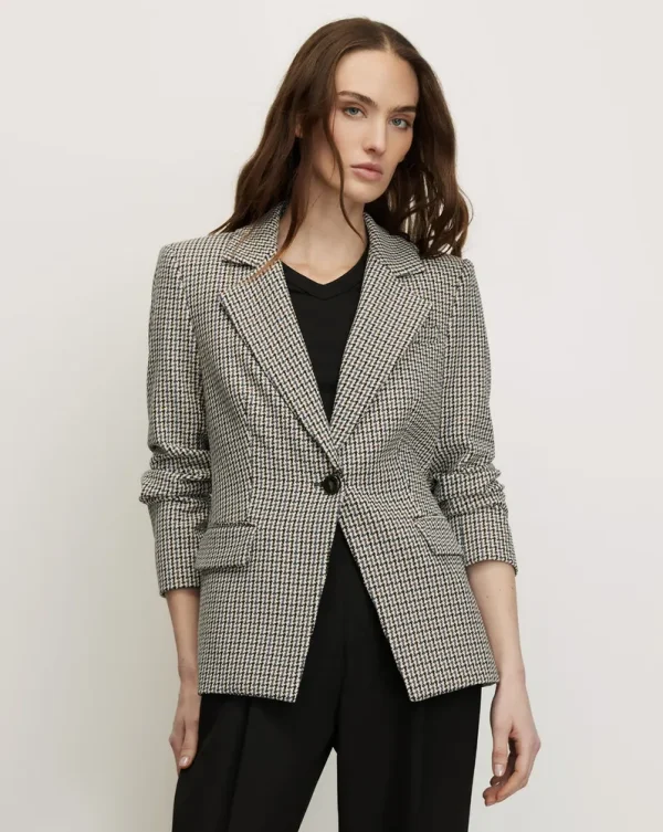 Healy Houndstooth Dickey Jacket