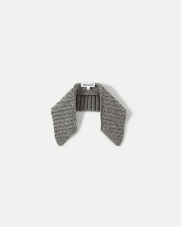 Wool Ribbed Collar