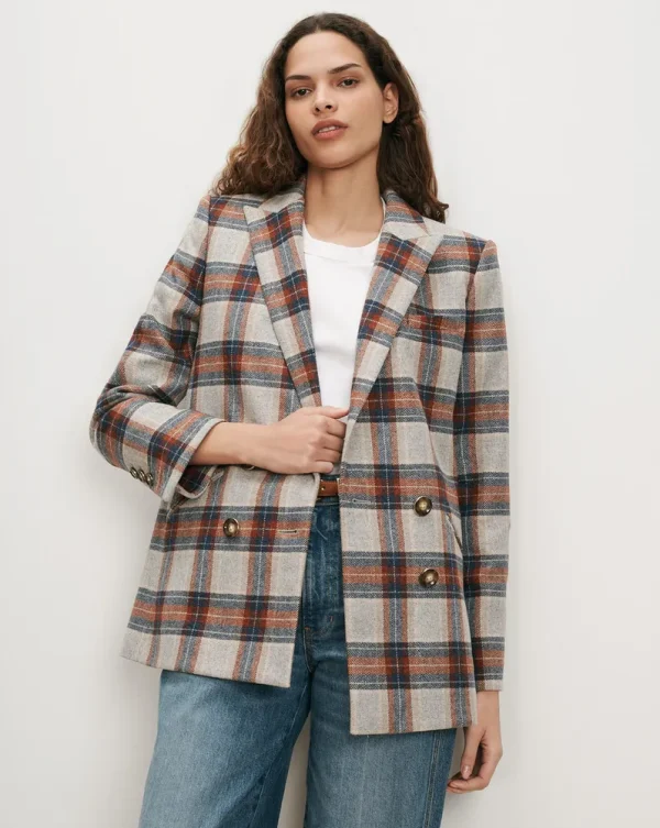 Oria Plaid Dickey Jacket