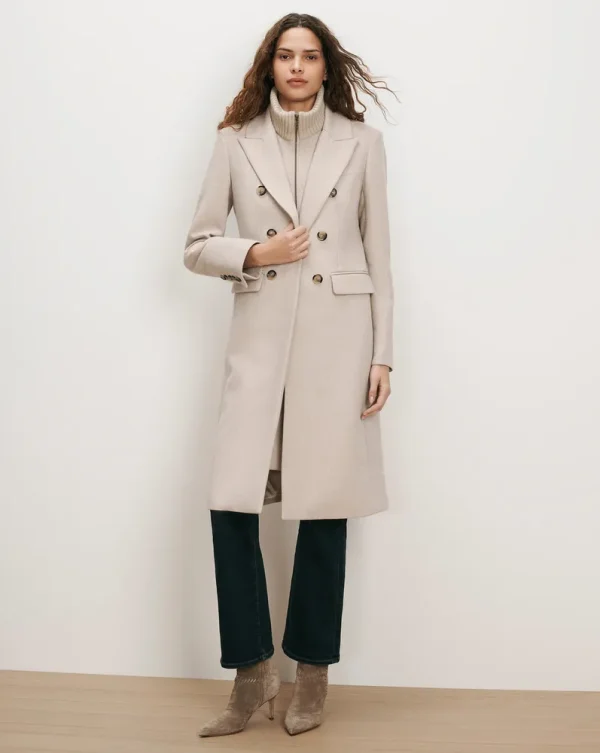 Stryder Double-Breasted Dickey Coat