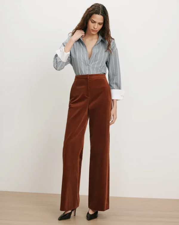 Holt Corduroy Wide-Leg Pant