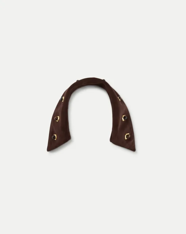 Suede Cabochon Collar
