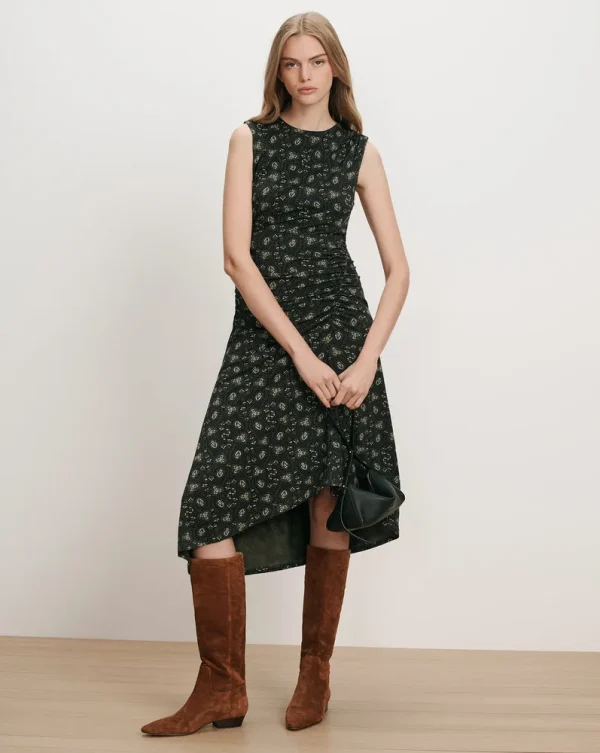 Theodora Sleeveless Midi Dress