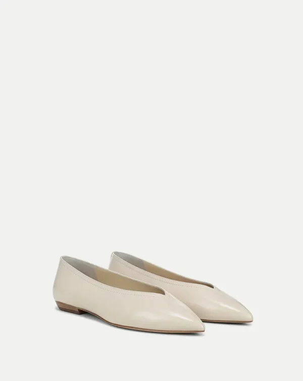 Bancroft Leather Flat