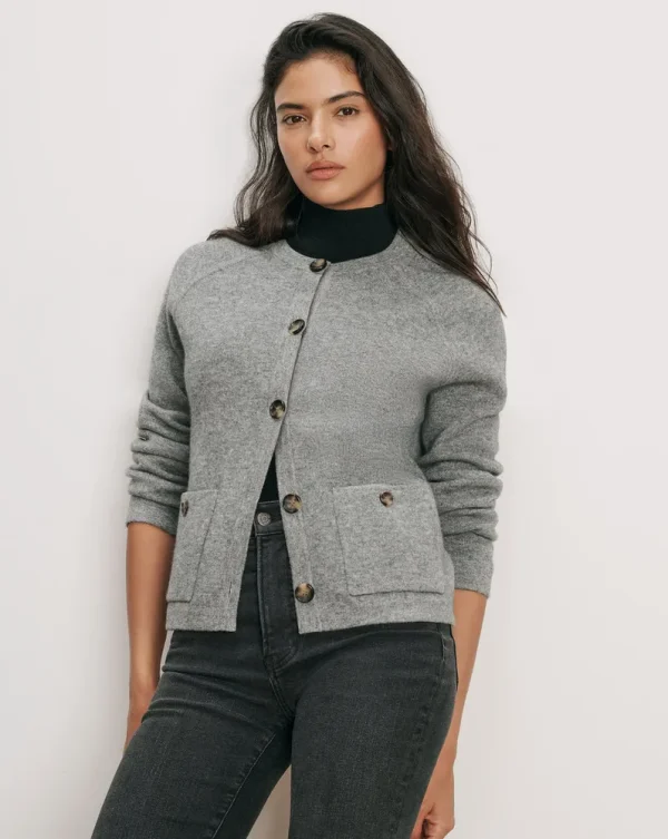 Elwood Merino Wool Cardigan