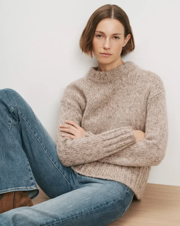 Andi Mock-Neck Sweater
