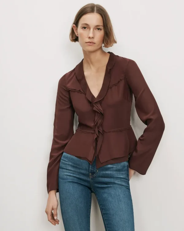 Loralynn Ruffled Blouse