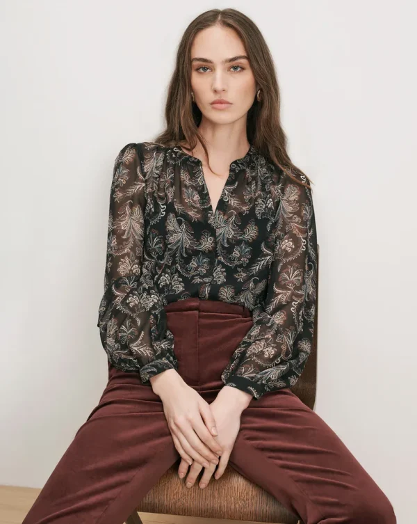 Ashlynn Silk Blouse