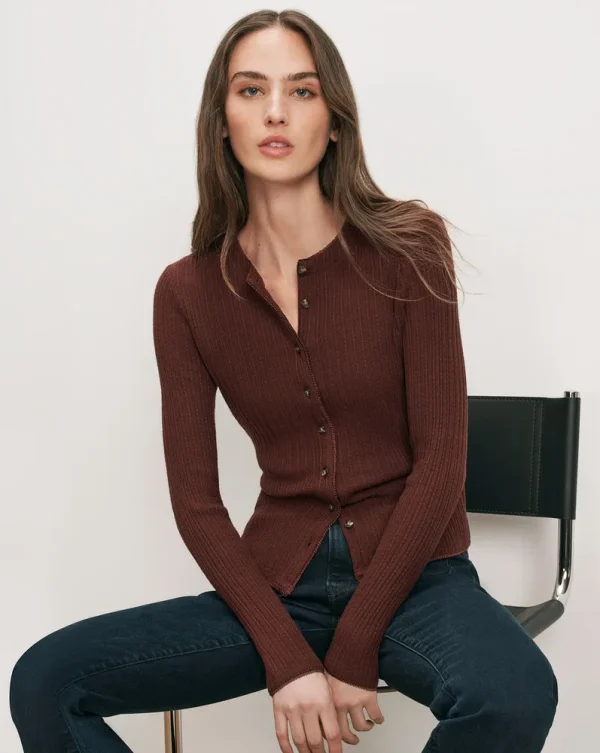 Lira Pointelle Cardigan