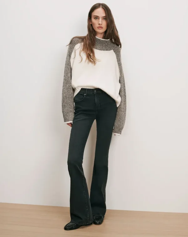 Beverly Mid-Rise Skinny-Flare Jean