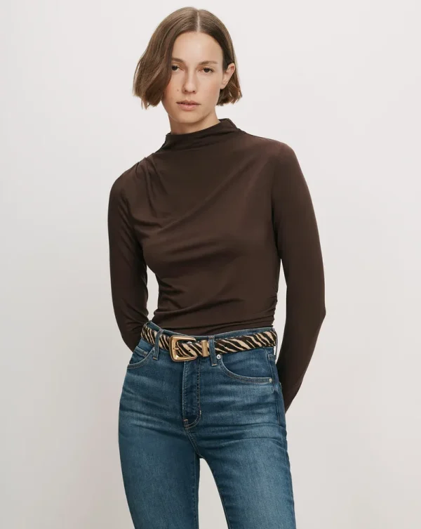 Mylie Mock-Neck Top