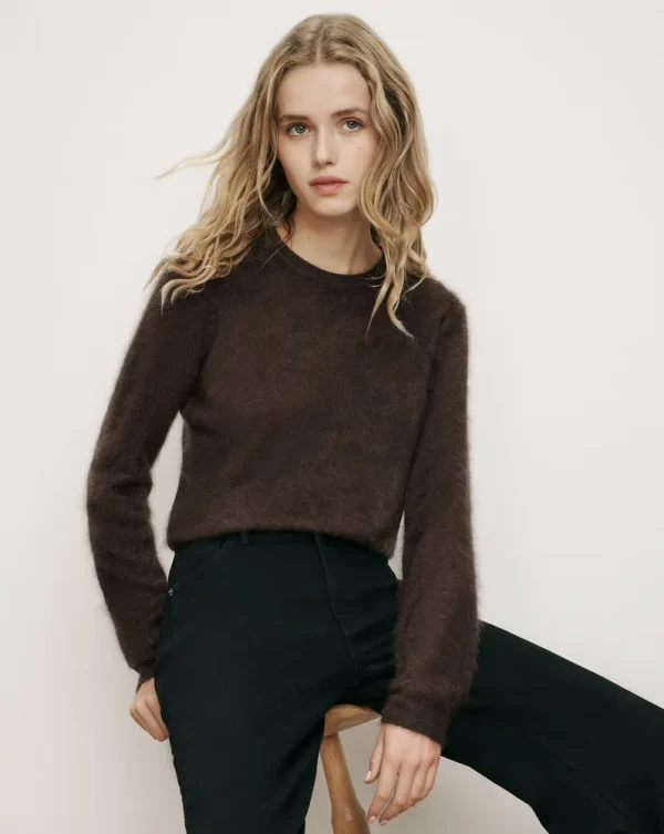 Frankie Brushed Cashmere Pullover