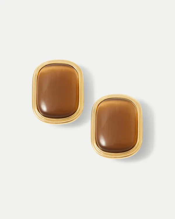 Cat’s Eye Stone Earring