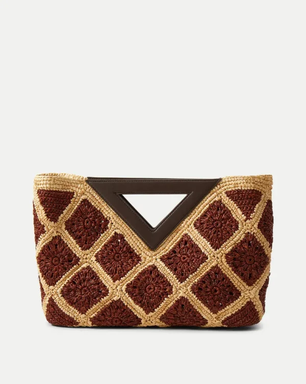 Raffia Vesper Clutch