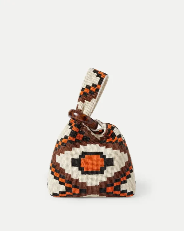 Beaded Veronica Beard Swing Clutch