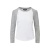 White/Heather Grey