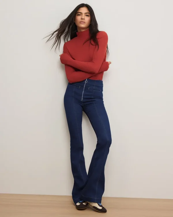 Beverly Skinny-Flare Trouser Jean
