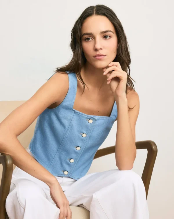 Spensley Denim Vest