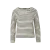Dove White/Navy Stripe
