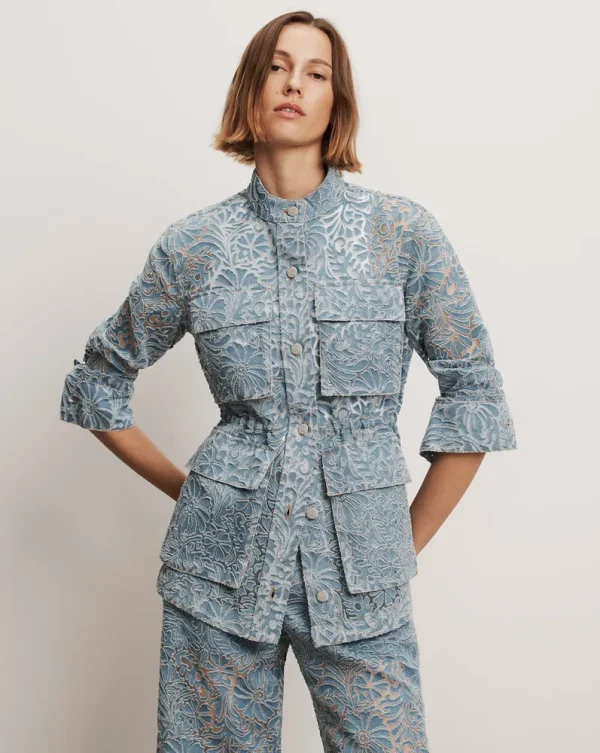 Lane Burnout Denim Jacket
