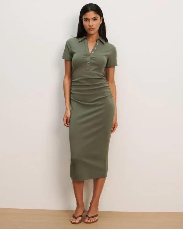 Besser Polo Midi Dress