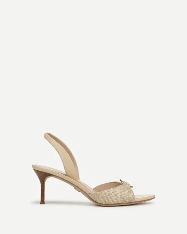 Tia Raffia Slingback Sandal