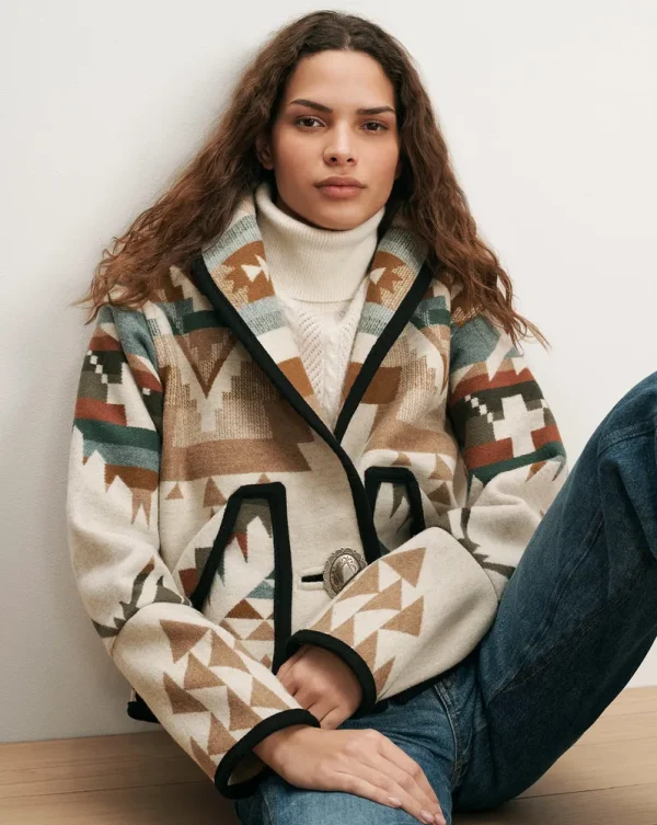 Short Wool Bolero Coat