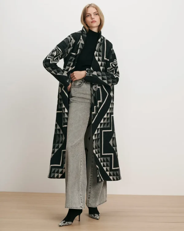 Long Wool Bolero Coat