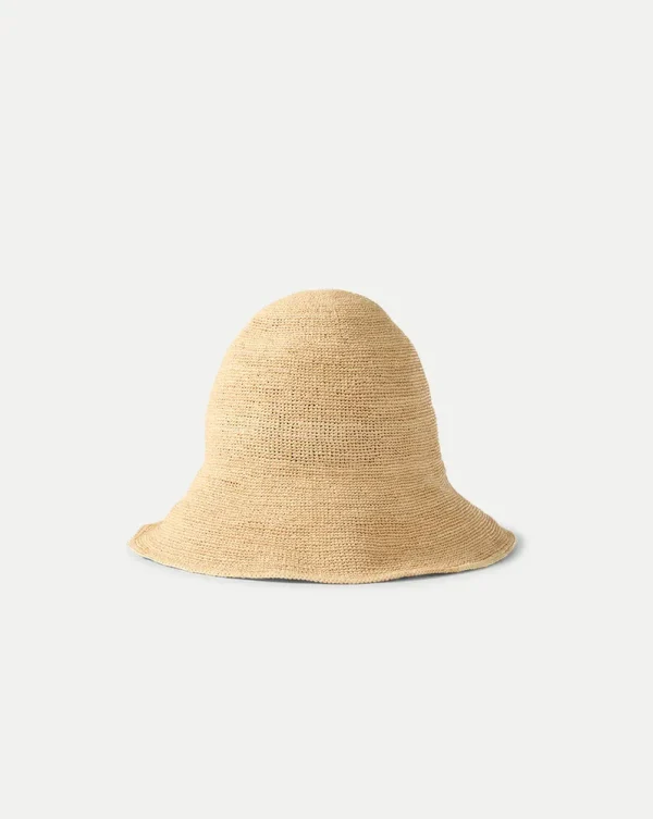 Teagan Raffia Straw Bucket Hat