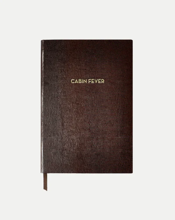 Lizard-Embossed Notebook