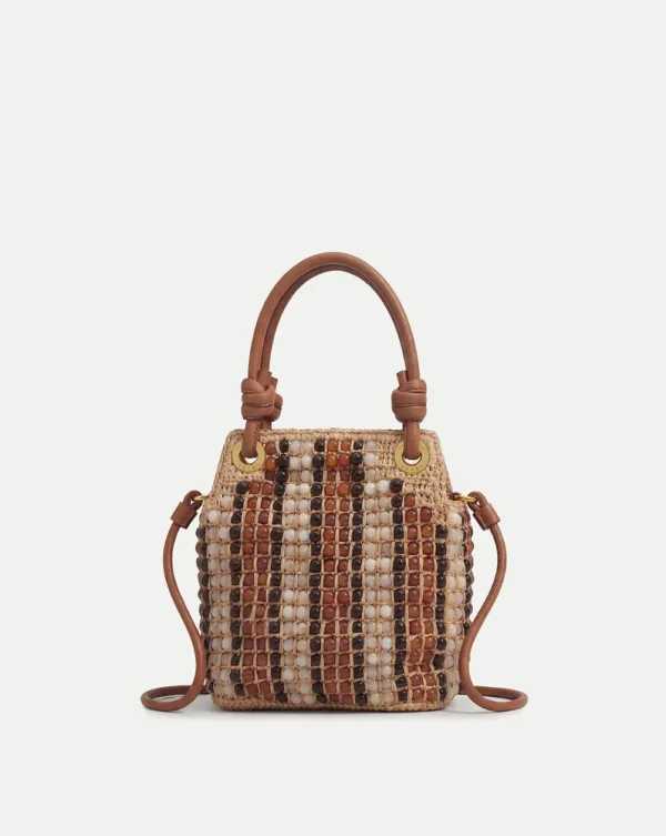 Small Beaded Veronica Beard Slouch Bag
