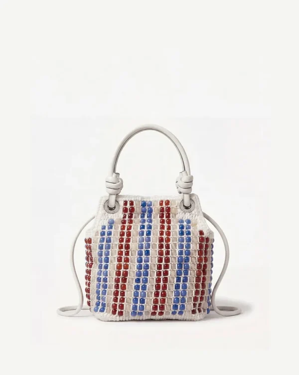 Small Beaded Veronica Beard Slouch Bag