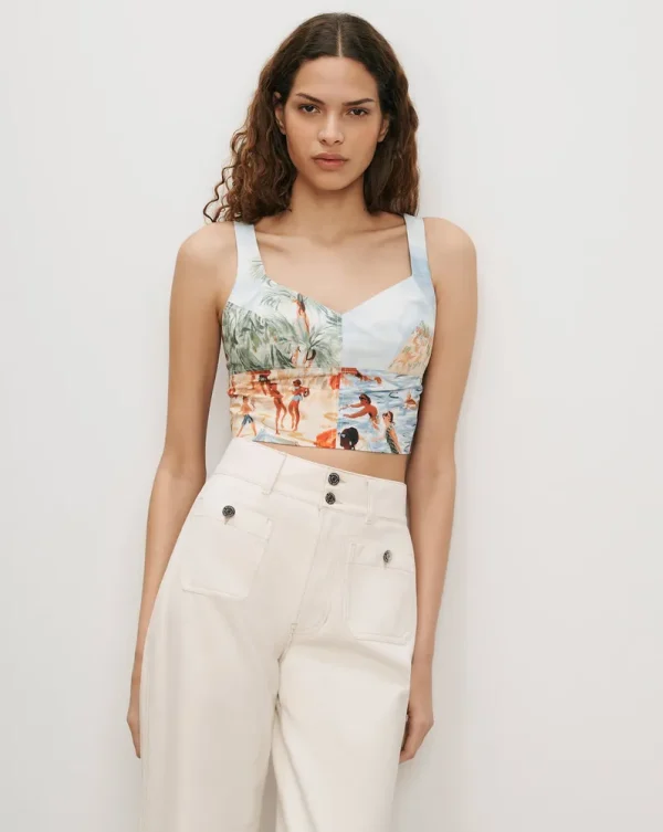 Vonette Printed Tank Top